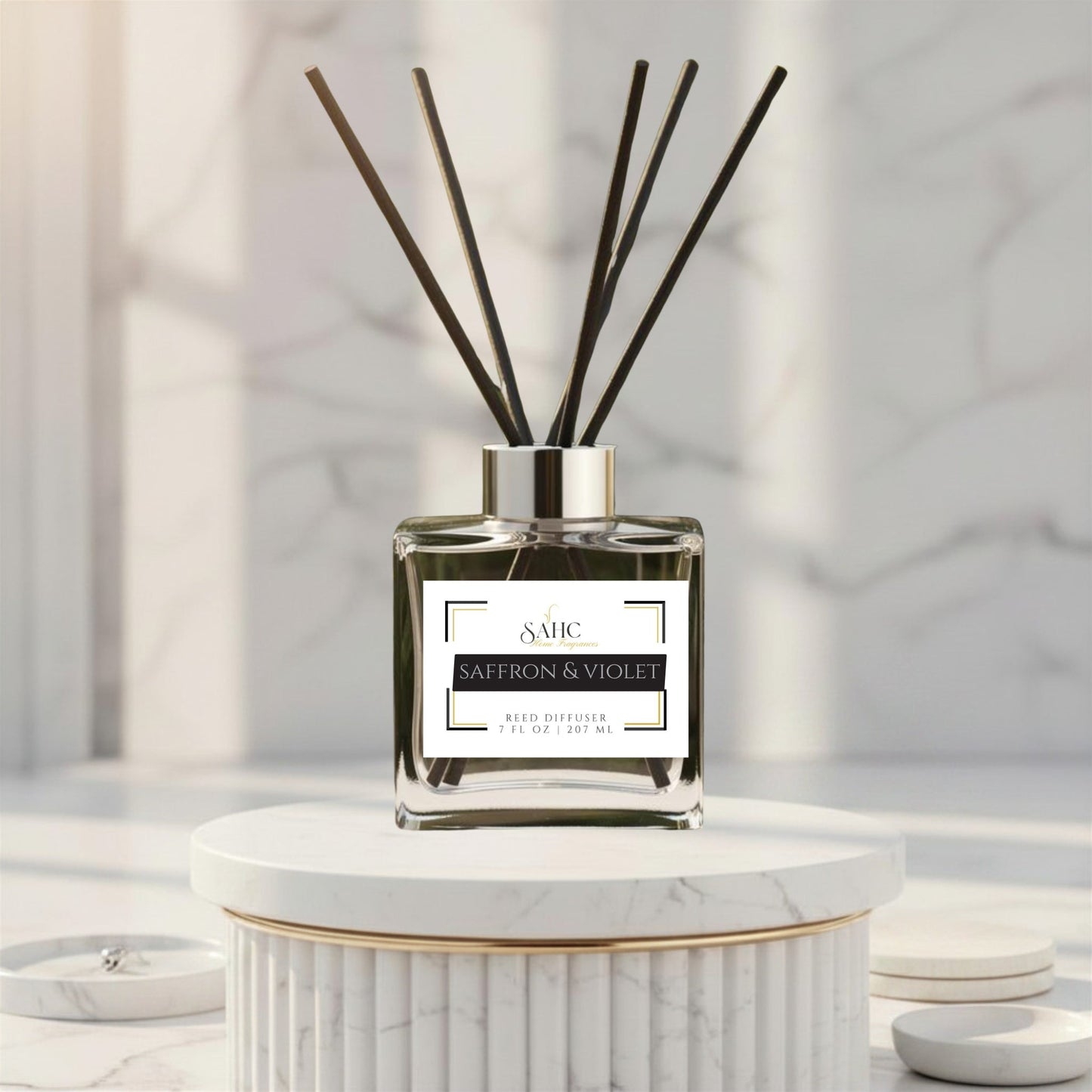 Saffron & Violet | Reed Diffuser