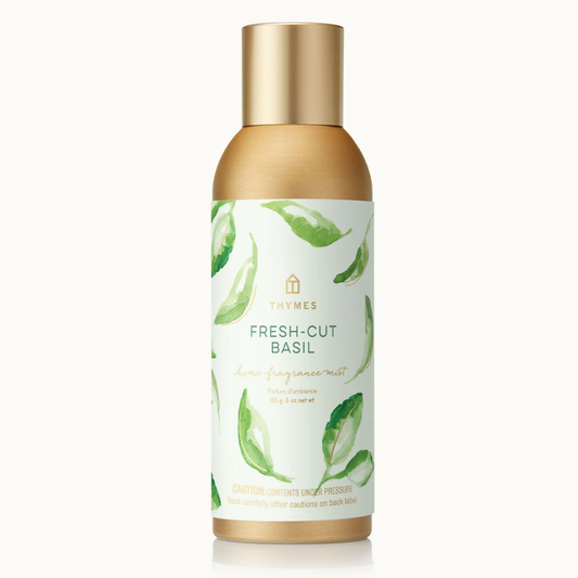 Thymes Fresh-Cut Basil Home Fragrance Mist 85g
