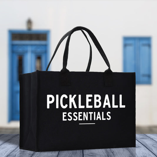 Pickleball Cotton Canvas Tote Bag Pickleball Party Favors Pickleball Player Gift Bag Pickleball Lovers Gift Bag Pickleball Gift Idea