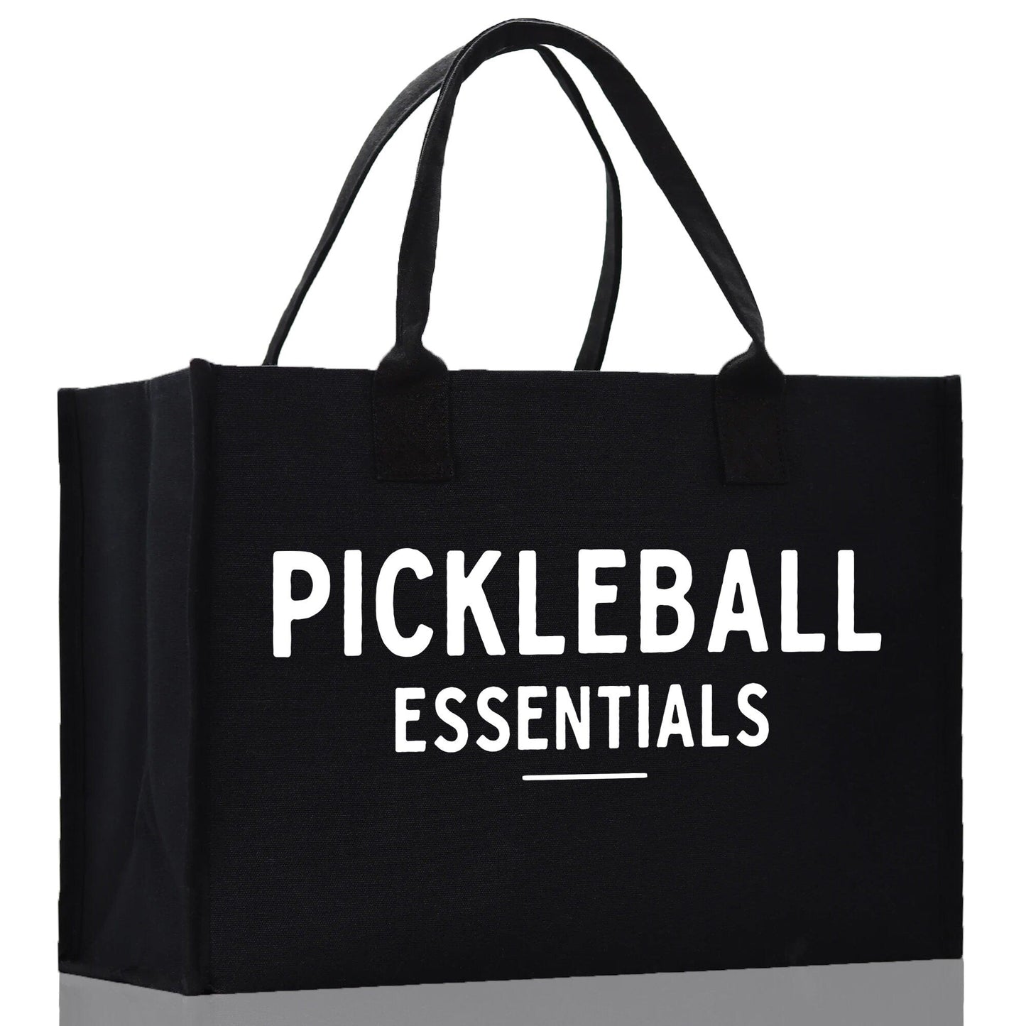 Pickleball Cotton Canvas Tote Bag Pickleball Party Favors Pickleball Player Gift Bag Pickleball Lovers Gift Bag Pickleball Gift Idea