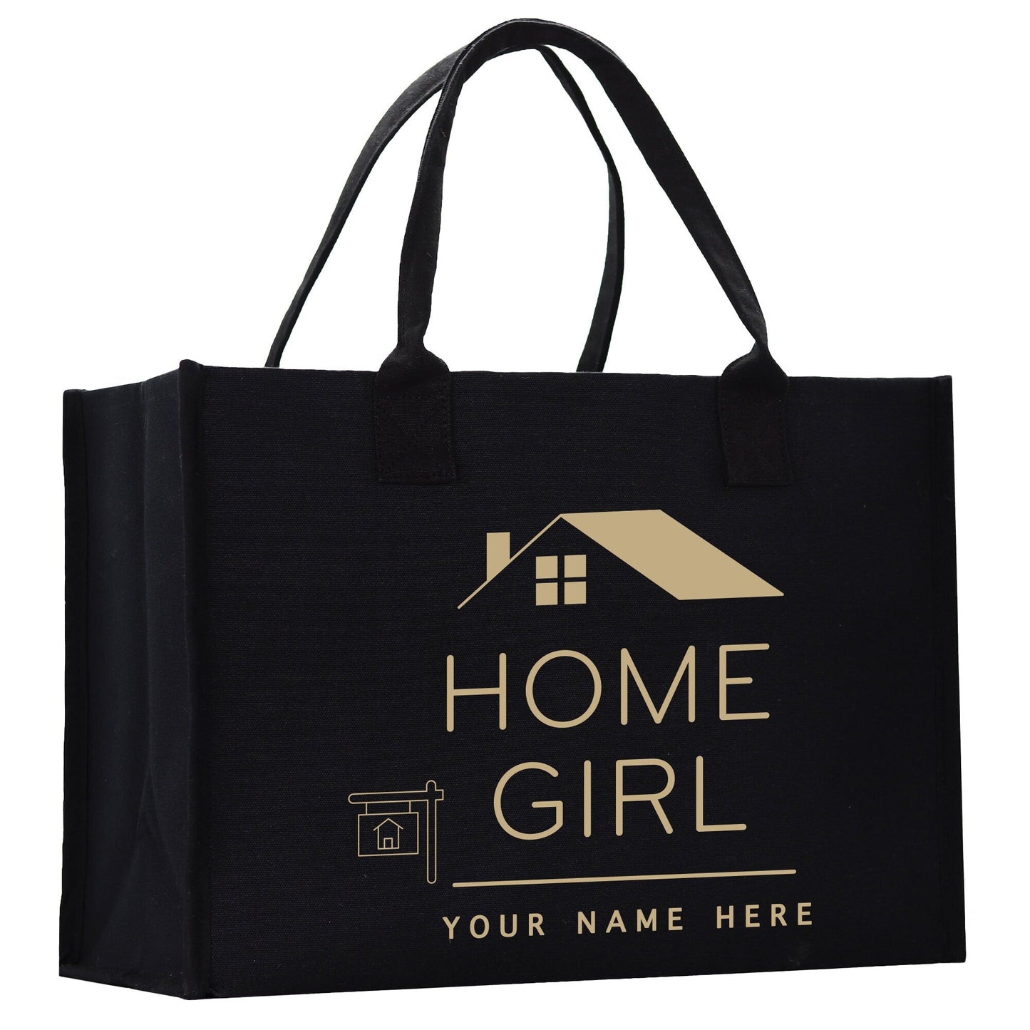 Realtor Tote Bag Personalized Business Tote Bag Custom Real Estate Agent Gift Bulk Business Logo Realtor Swag Real Estate Tote Bag